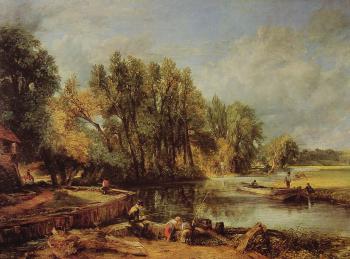John Constable : Stratford Mill